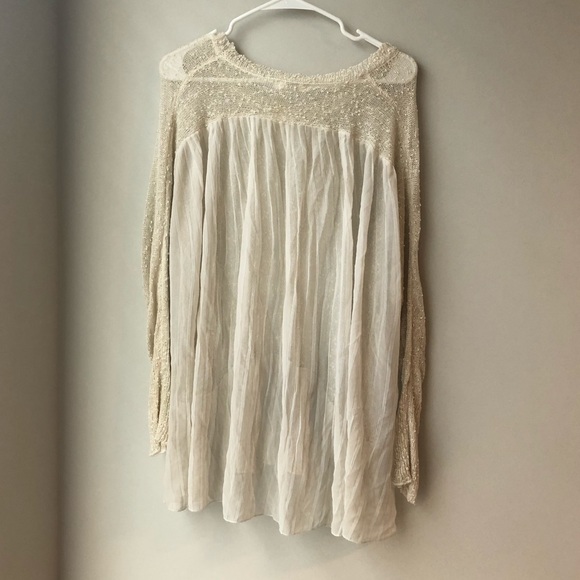 LF White Tunic Sweater - Picture 3 of 4